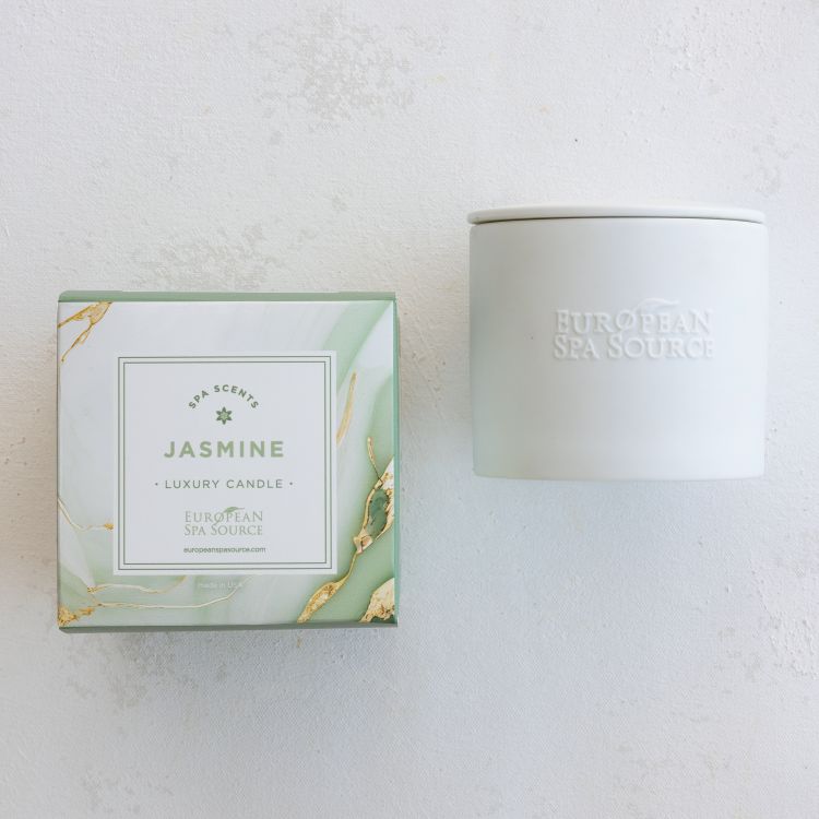 European Spa Source Jasmine Soy Luxury Candle