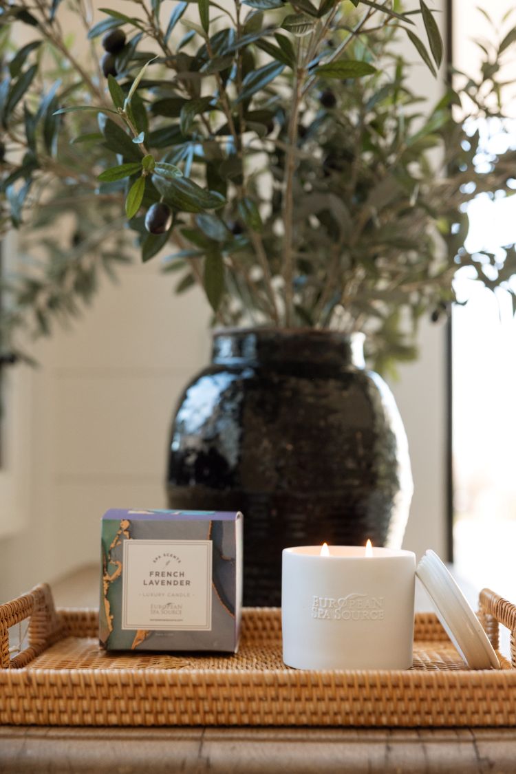 European Spa Source French Lavender Soy Luxury Candle