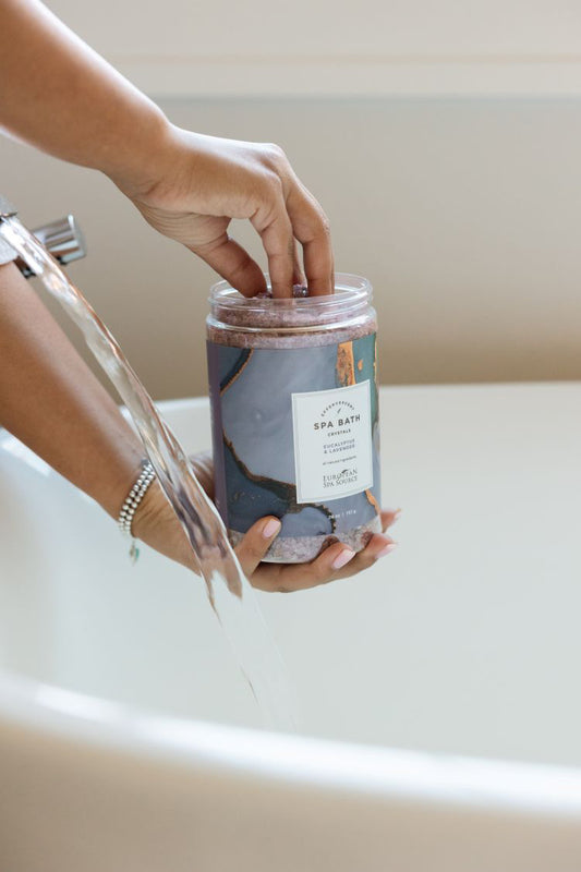 Eucalyptus + Lavender Spa Bath Crystals