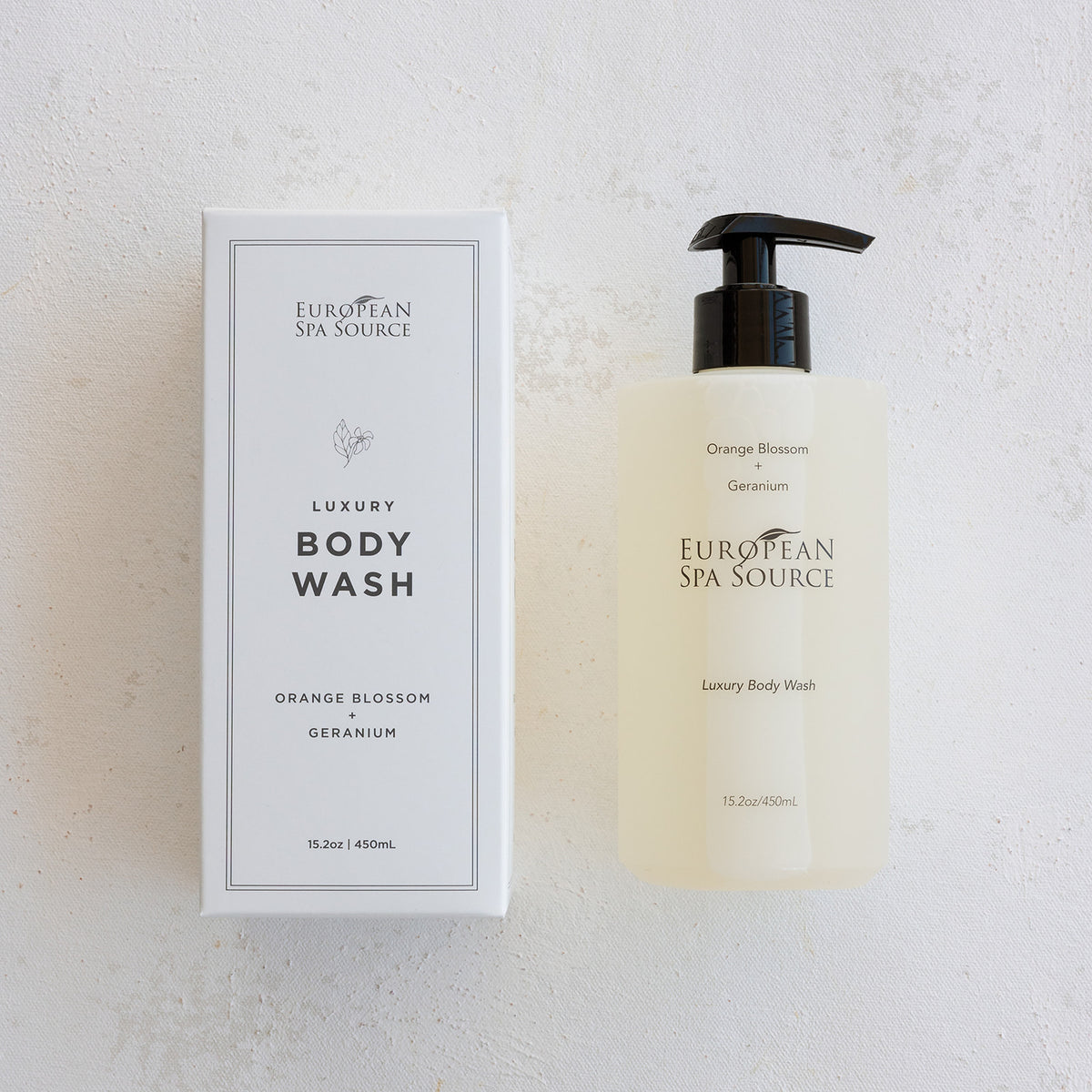 Luxury Body Wash Orange Blossom & Geranium – European Spa Source
