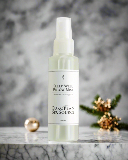 SleepWell Eucalyptus + Lavender Pillow Spray (4oz)