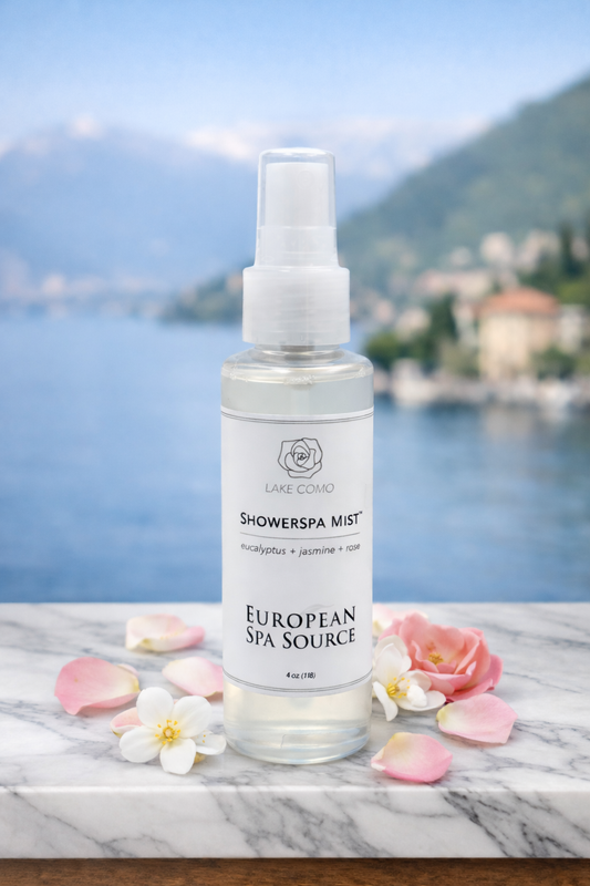 Lake Como Blend, Rose, Jasmine + Eucalyptus ShowerSpa Mist™