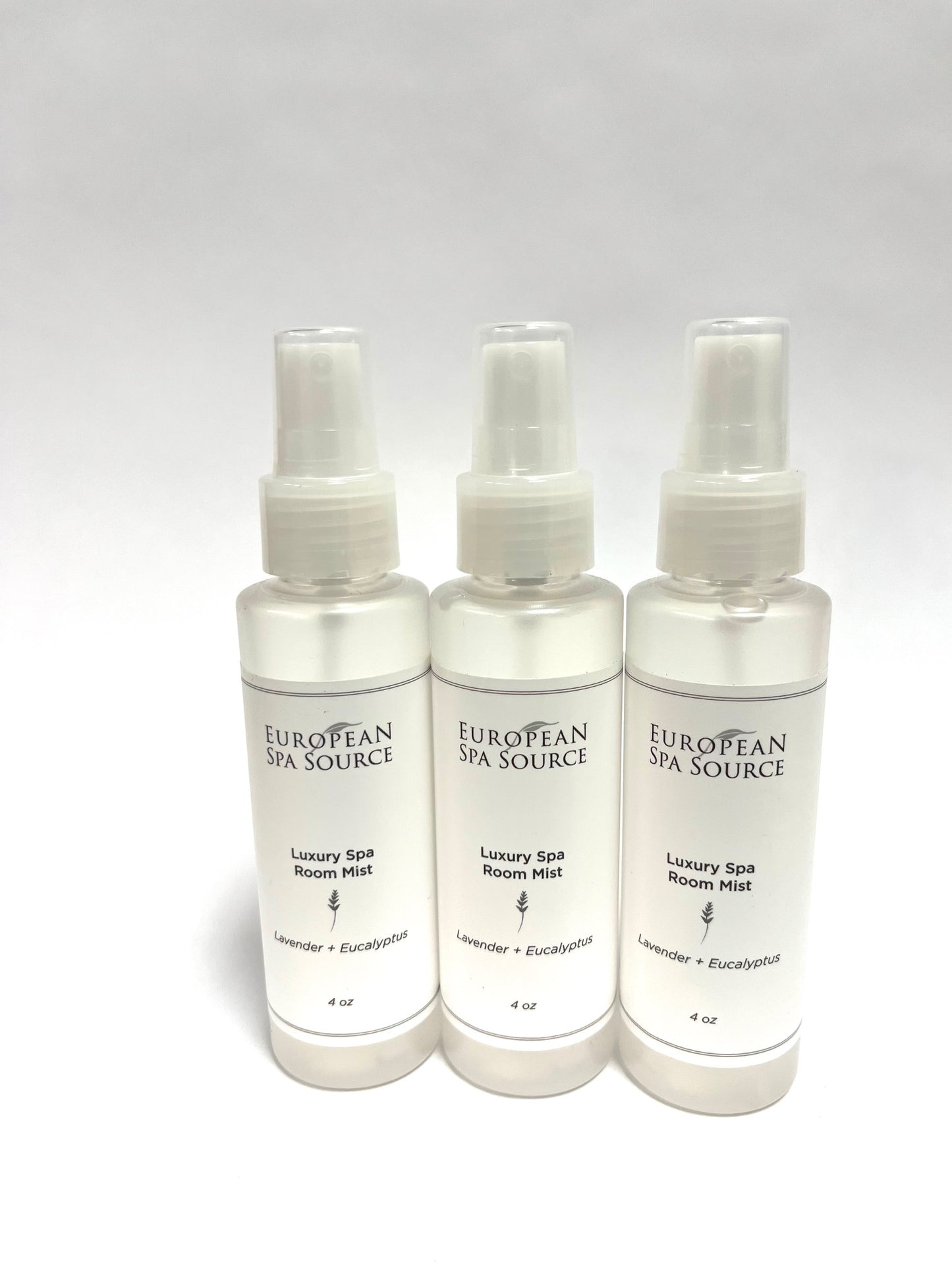 SET OF 3 Lavender Spa Room Mist Bottles